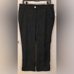 Anne Klein Plaid Pants Size 10
